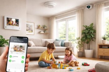 Assurer la sécurité des enfants à la maison avec détecteurs fumée et surveillance