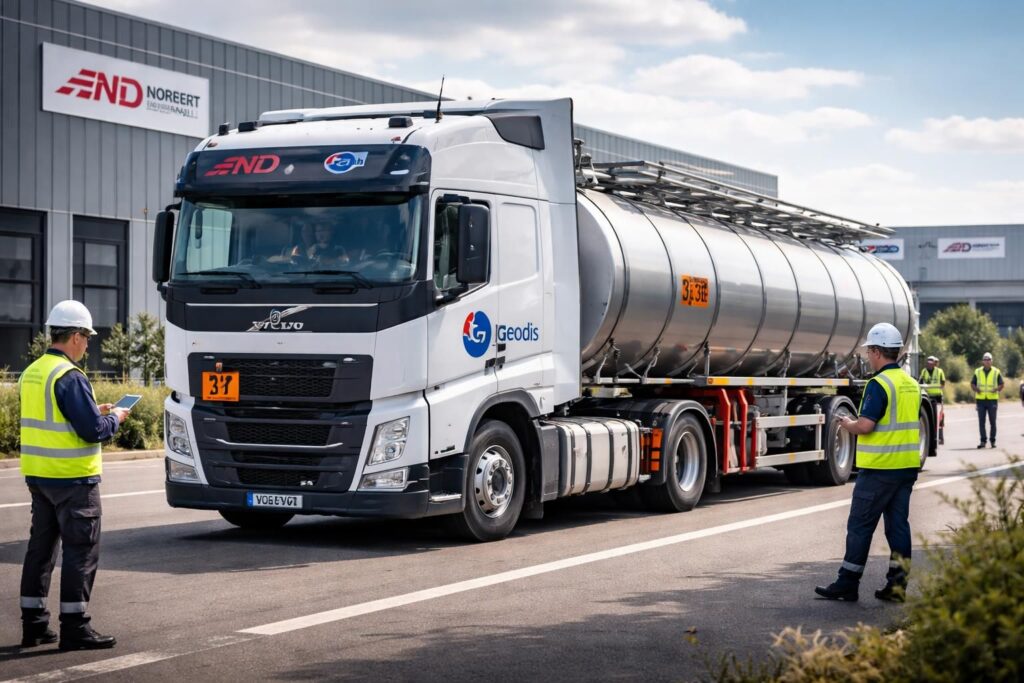 Garantir la sécurité du transport de matières dangereuses avec Norbert Dentressangle et Geodis dans le respect des normes ADR