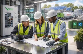 Hygiène sécurité environnement pour entreprises avec Schneider et Veolia