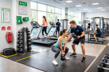 Sécurité en salle de sport avec les normes HSE pour protéger vos employés